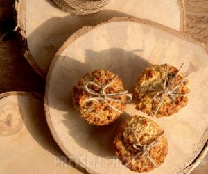 Orkiszowe muffiny kokosowe