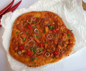 Indyjska pizza Tikka Masala