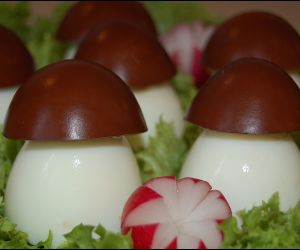 Grzyby-Borowiki z jajek