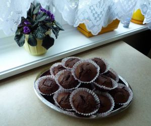 mega czekoladowe muffinki