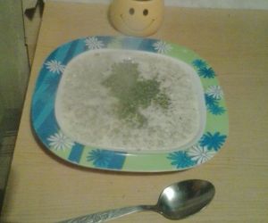 zupa z zielonym groszkiem