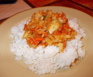 Ryż z rybą i warzywami
