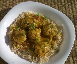 pulpety w sosie curry