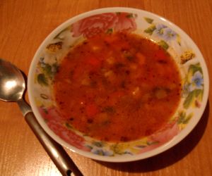 Moja zupa gulaszowa :)