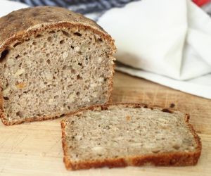 Chleb z czarnuszką na żytnim zakwasie wg Skotki