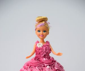 Tort lalka Barbie