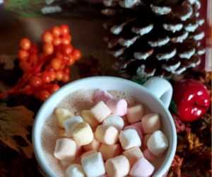 Rozgrzewająca czekolada z piankami Marshmallow