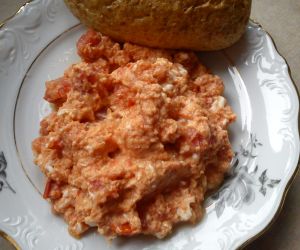 Jajecznica pomidorowa z serem wg Joanny Kryla