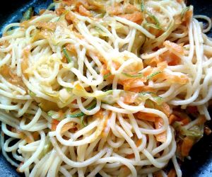 Spaghetti z warzywami wg 2milutka