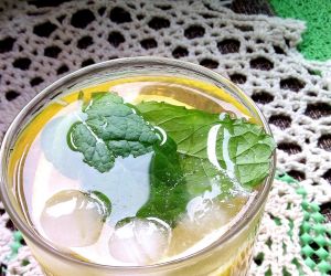 mrożona herbata zielona z cytryną wg Ilka