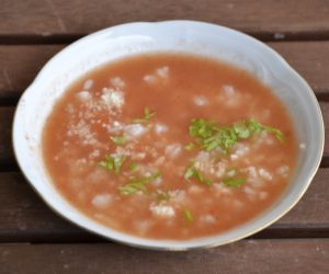 Zupa pomidorowa z parmezanem