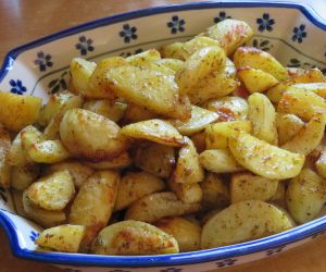 Pieczone ziemniaki do obiadu wg Mniam1