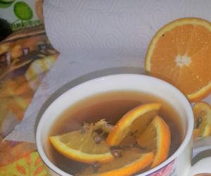 herbata z pomarańczą