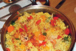 Ryż z curry i warzywami