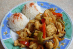 Orientalna potrawka z kurczakiem