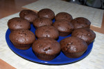 Mocno czekoladowe muffiny