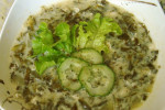 zupa ze świeżych ogórków i zielonej sałaty