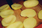 Faszerowane młode ziemniaki
