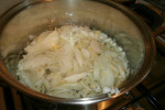 gotowanie cebuli w zalewie