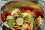 Kuskus z warzywami i kurczakiem curry