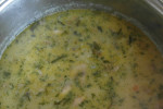 zupa chrzanowa z pieczarkami