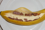 Banan grillowany ze snickersem