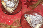 Świąteczny sernik z kakaowym kruchym ciastem i konfiturą