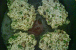 Placuszki ryżowo-grzybowe