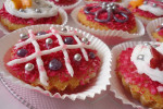 Różowe muffinki