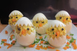 kurczaczki z jajek