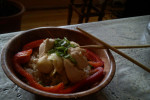 Kurczak Chow Mein z papryką