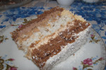 Tort kokosowo- czekoladowy z toffi