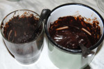 rozpuszczona czekolada i kakao
