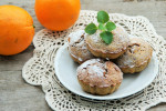 muffiny z czekoladą i pomarańczową nutką