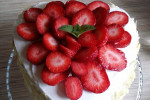 Tort serce na Dzień Mamy na zielonym biszkopcie
KasiaKitek