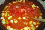 Zupa pomidorowo-jarzynowa na piwie
