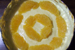 Torcik piernikowo-drożdżowy na pomarańczowo