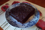 Ciasto czekoladowe łyżką mieszane czyli oszukane brownie