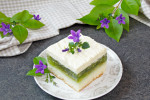 Orzeźwiające ciasto - Zielone Jabłuszko