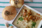 Czosnkowa zupa - krem