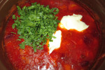 Pomidorowa zupa krem z burakiem
