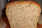 Chleb pszenny na żytnim zakwasie z czarnuszką