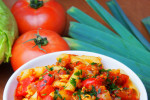 Makaron z kurczakiem w sosie paprykowo-pomidorowym (fit / dietetyczny)