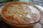 Pulpety w sosie pomidorowym zapiekane z serem