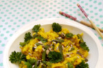 Ryż z curry i fasolką szparagową