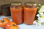 Sos pomidorowy z cukinią do słoików