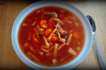 Zupa z fasolki szparagowej... z dodatkiem pomidorów