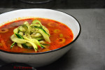 Zupa pomidorowa z warzywnym makaronem