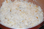 obsmażanie ryżu