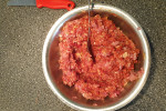 Kalafior faszerowany mięsem zapiekany pod serowym beszamelem